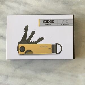 The Ridge 24 Karat Gold Key Case